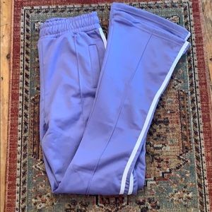 Pretty Little Thing Purple and White Joggers